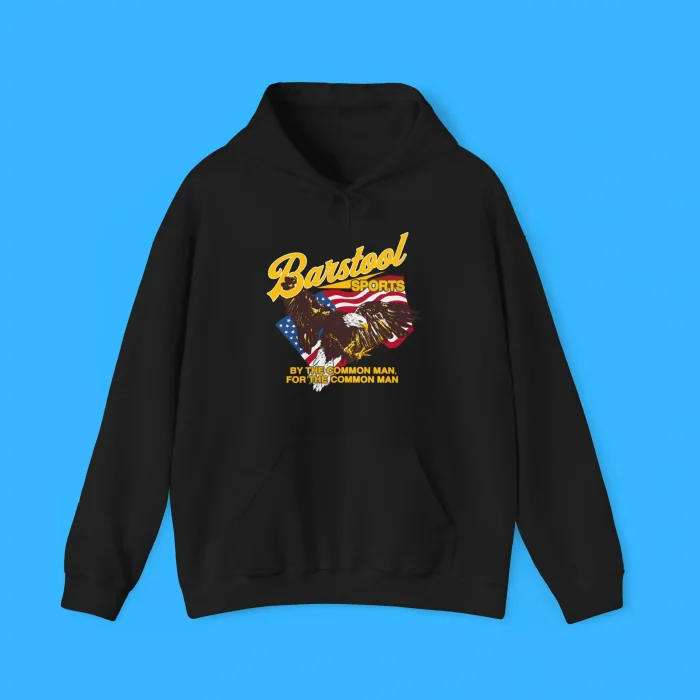 Barstool Sports Eagle Flag Pocket Hoodie