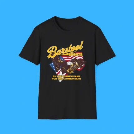 Barstool Sports Eagle Flag Pocket Shirt