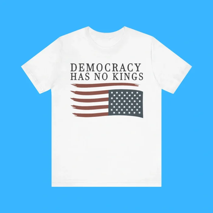 Democracy Has No Kings USA Flag Premium Shirt