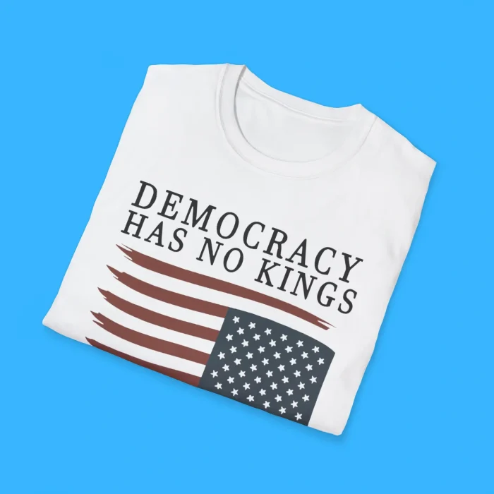 Democracy Has No Kings USA Flag Shirts