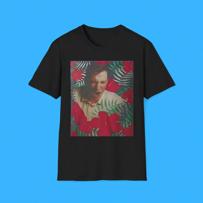 Flowers Cale Makar Black Shirt