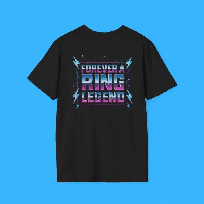 Hulk Hogan Power-Mania Forever A Ring Legend Back Shirt