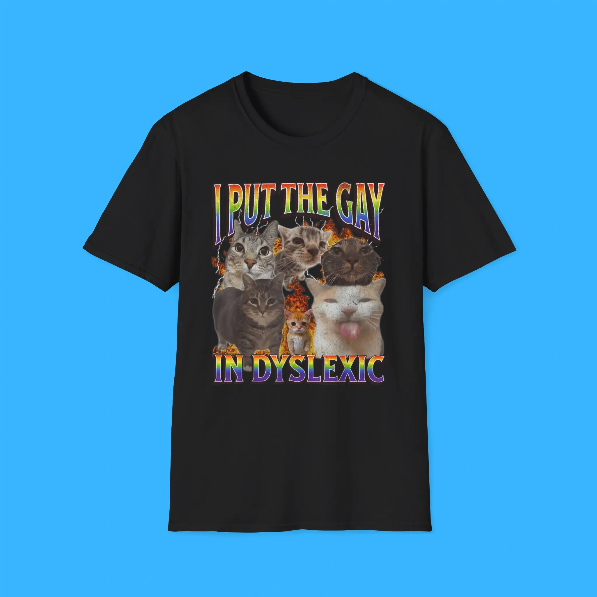 I Put The Gay In Dyslexic Shirt