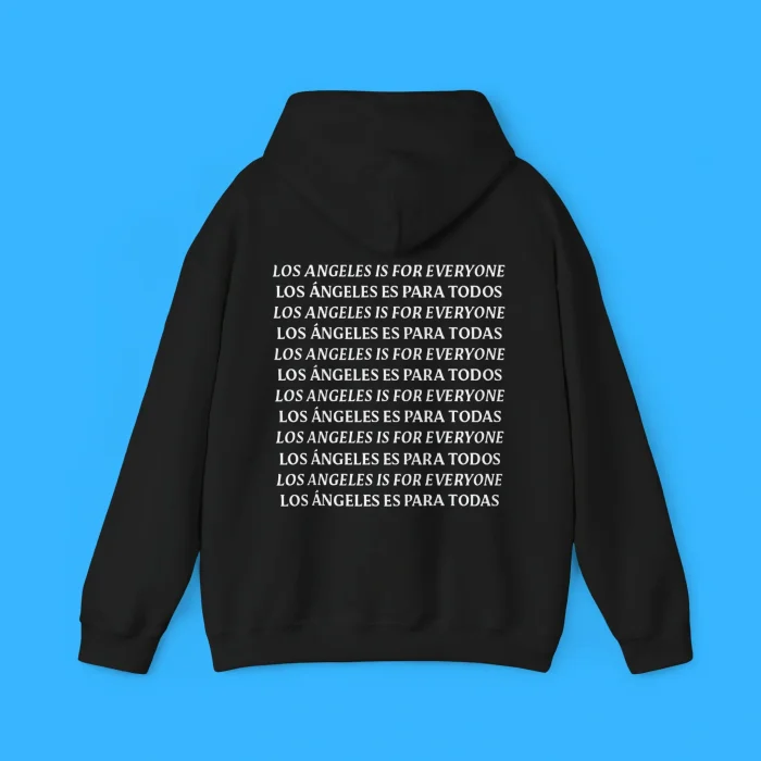 Immigrant City Football Club Los Angeles Is For Everyone Back Hoodie