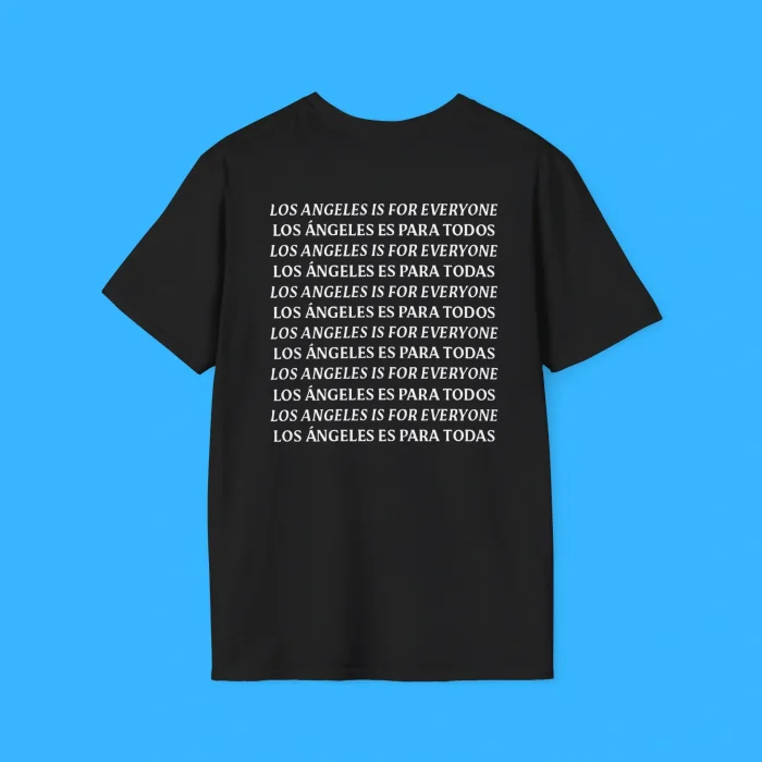 Immigrant City Football Club Los Angeles Is For Everyone Back Shirt