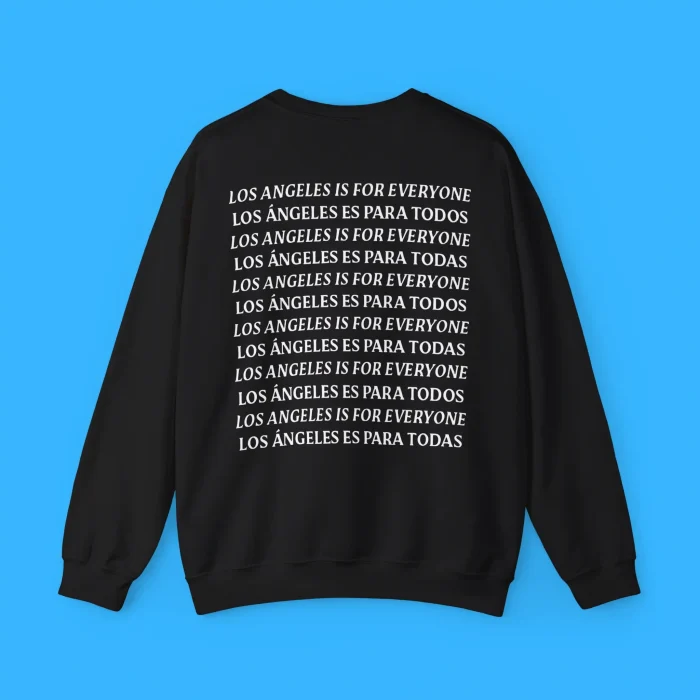 Immigrant City Football Club Los Angeles Is For Everyone Back Sweatshirt