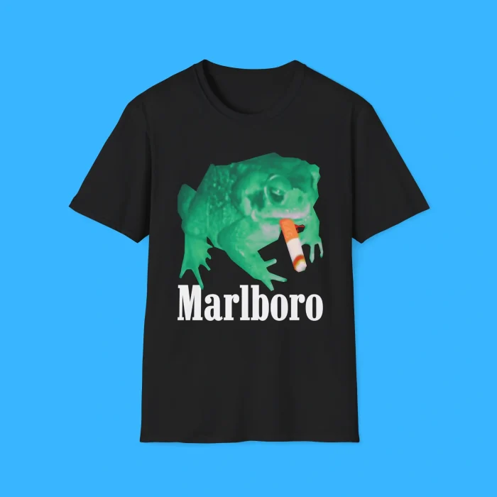 K45ink Marlboro Frog Black Shirt
