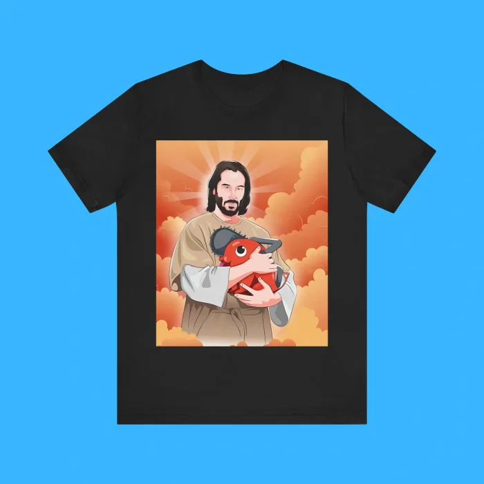 Keanu And Pochita Saint Wick Premium Shirt