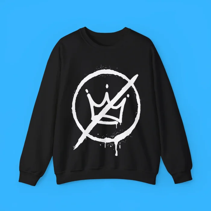 No Kings Crown Anti-Trump Sweatshirt