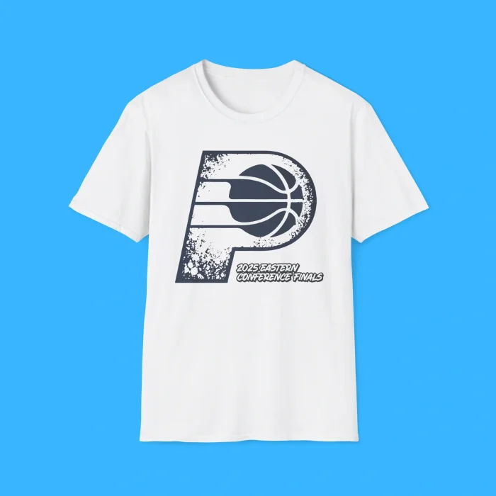 Pacers 2025 Eastern Conference Finals White Shirt