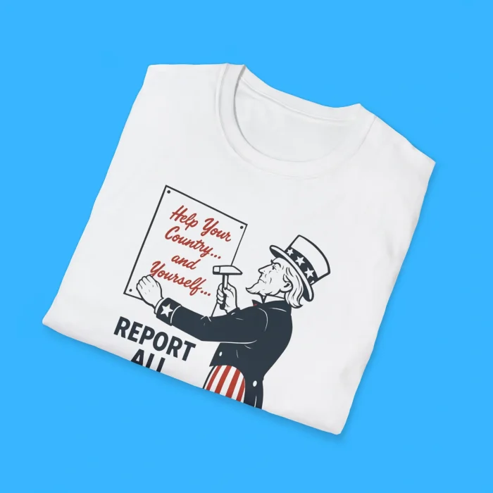 Report All Foreign Invaders ICE Shirts