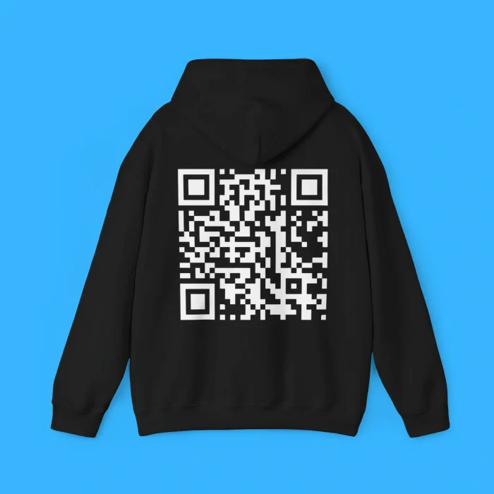 Robin Williams Fuck You QR Code Hoodie
