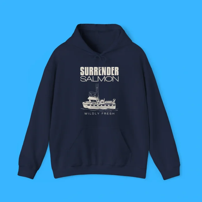Surrender Salmon Wildly Fresh Hoodie