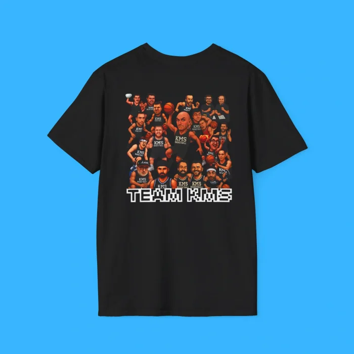 Team Kms Basketball Back Shirt