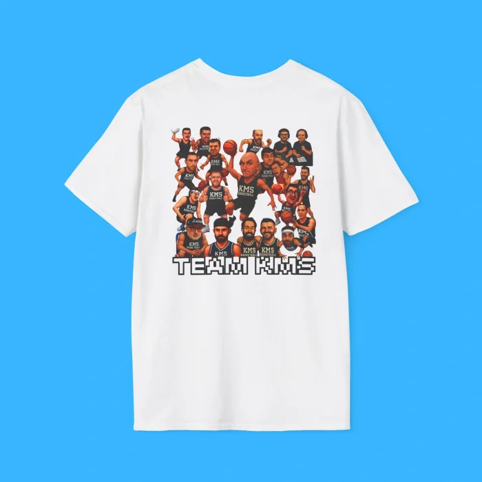 Team Kms Basketball White Shirt