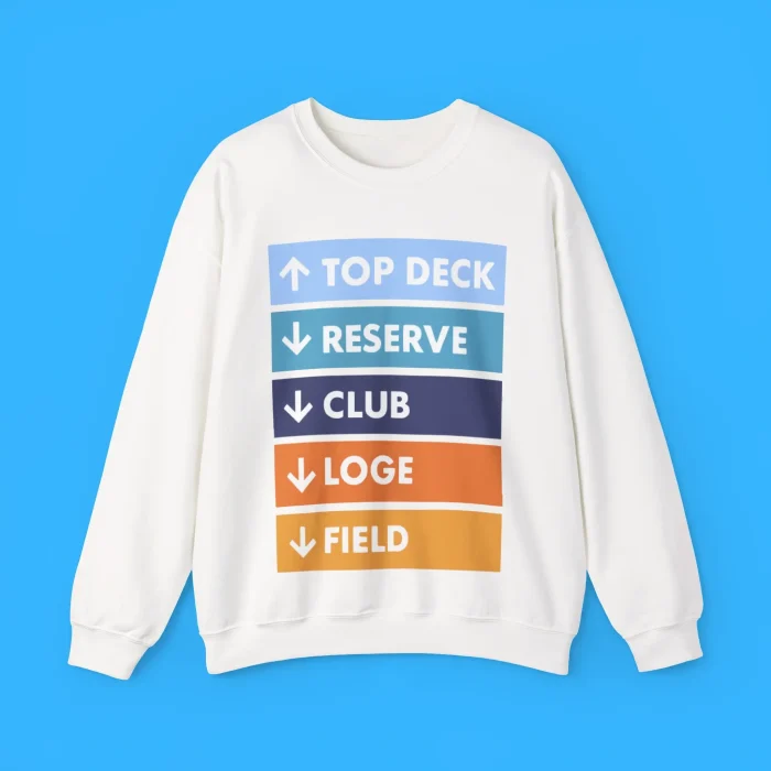 Top Deck Reserver Club Loge Field Sweatshirt