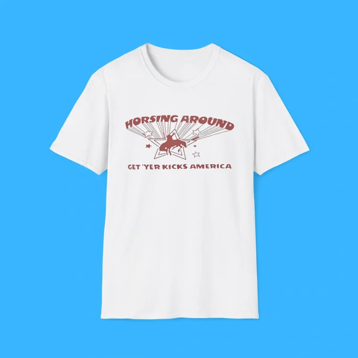 Americana Sydney Sweeney Horsing Around Shirt