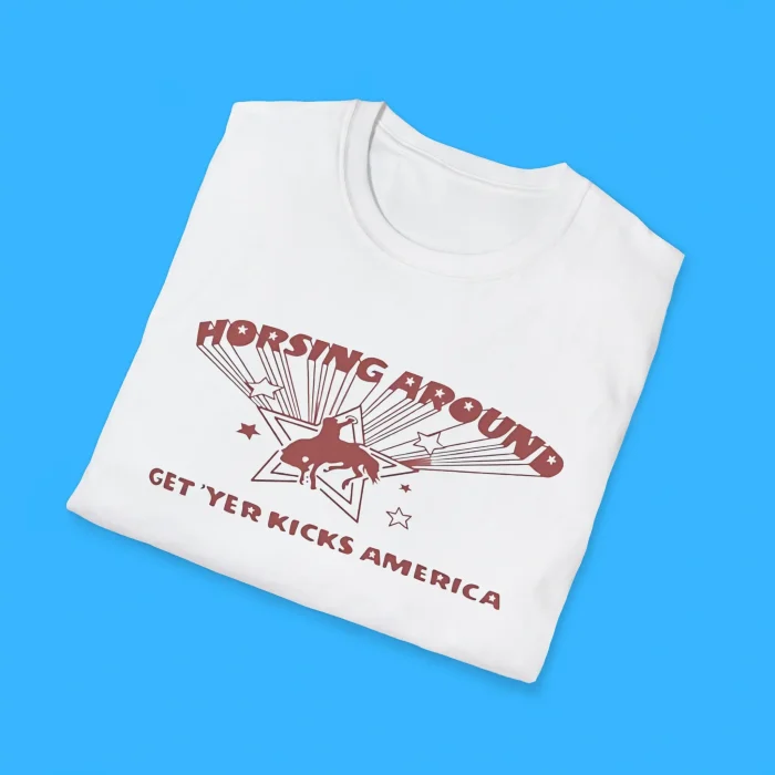 Americana Sydney Sweeney Horsing Around Shirts