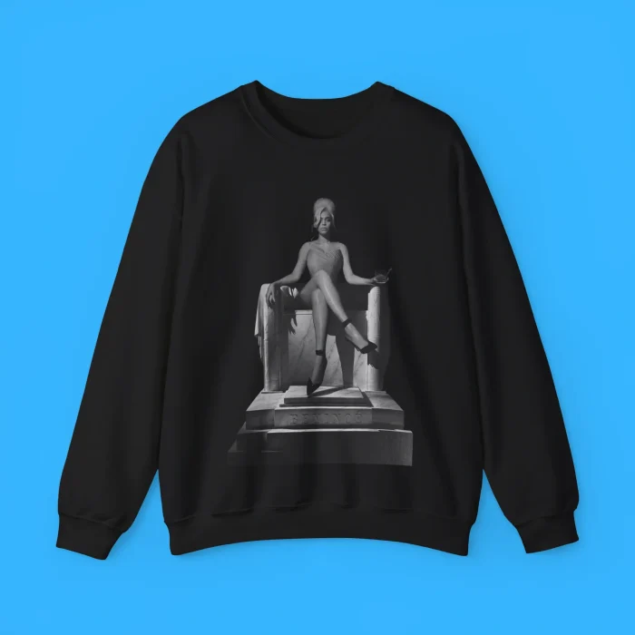Beyonce Statue Cowboy Carter Art Book Sweatshirt
