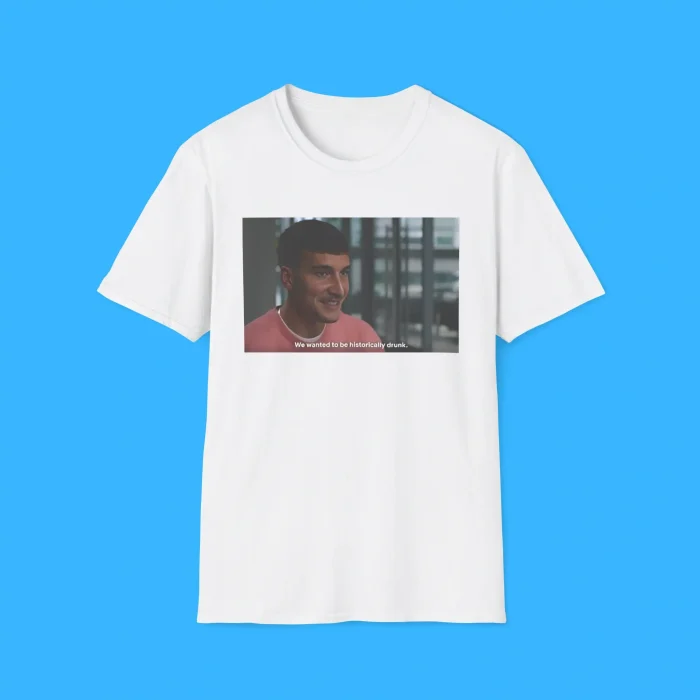 Bogdan Bogdanovic We Wanted To Be Historically Drunk White Shirt