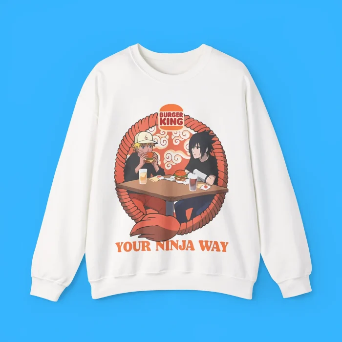 Burger King Naruto Your Ninja Way Sweatshirt