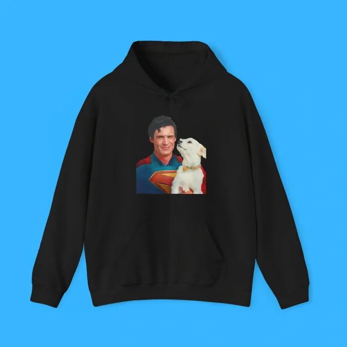 Clark Kent And Krypto The Superdog Hoodie