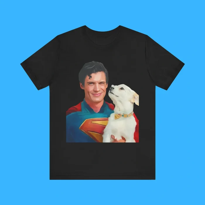 Clark Kent And Krypto The Superdog Premium Shirt
