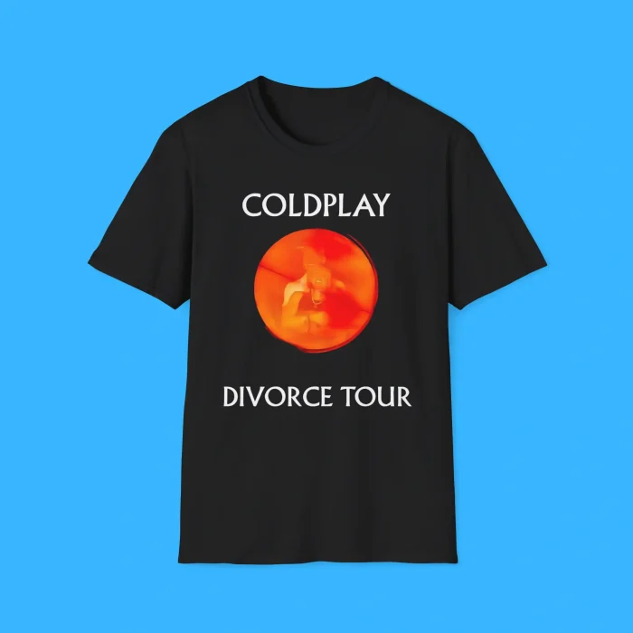 Coldplay Divorce Tour Shirt