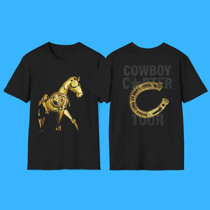 Cowboy Carter Tour Gold Chardonneigh Shirt
