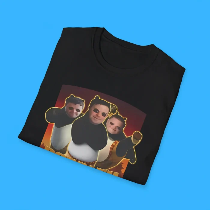 Down Fu Panda Shirts