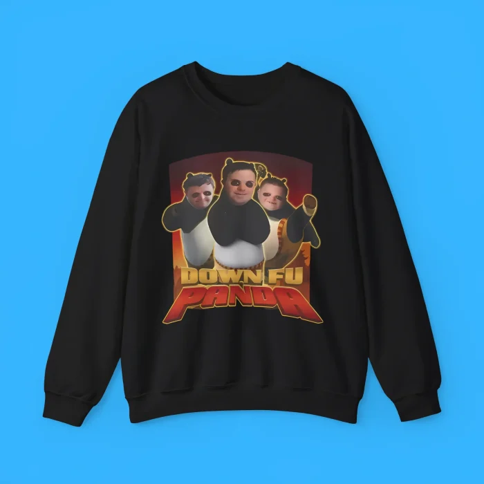 Down Fu Panda Sweatshirt