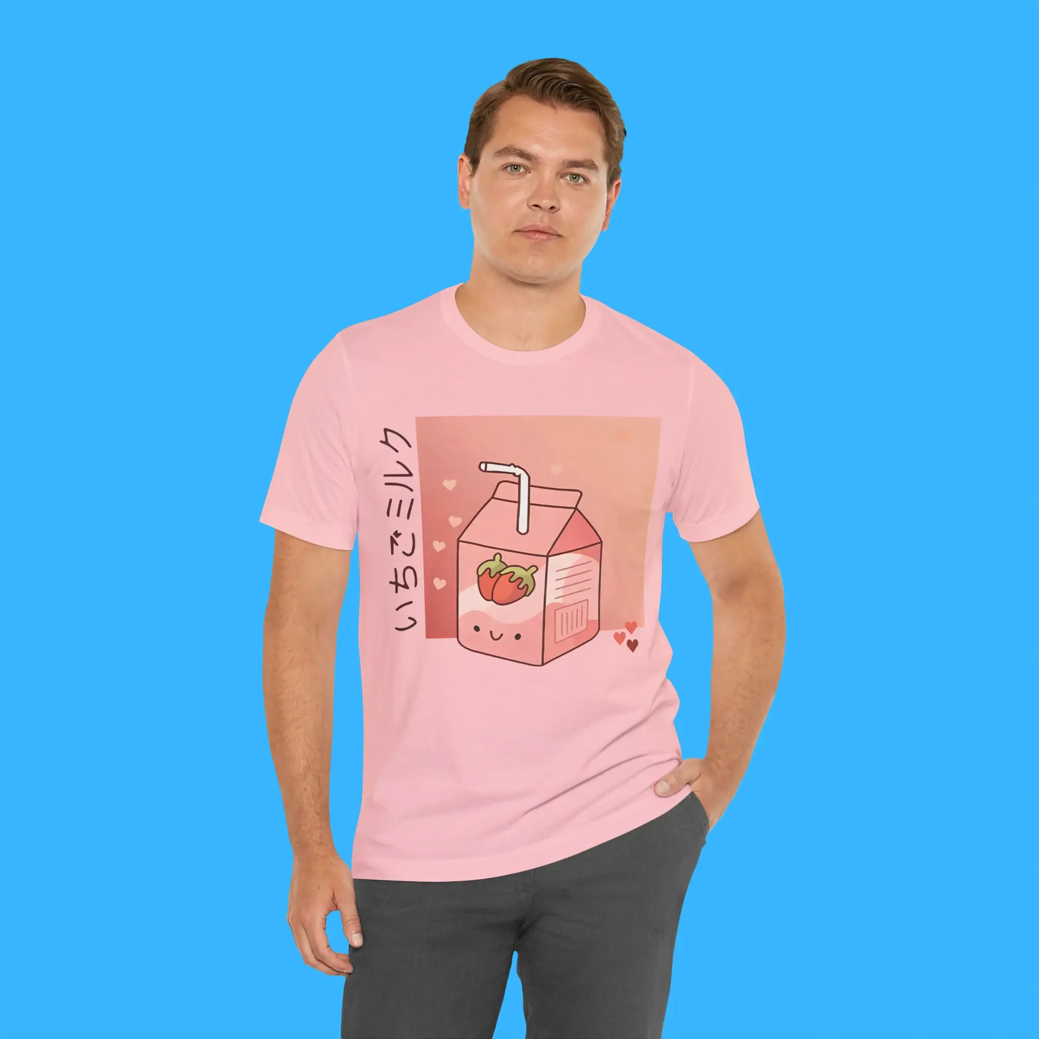 Fight or Flight Lucas Reyes Strawberry Milk Person Shirt