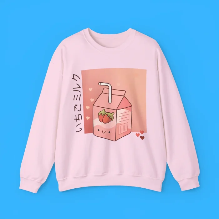 Fight or Flight Lucas Reyes Strawberry Milk Sweatshirt