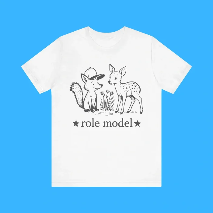 Fox And Deer Role Model Premium Shirt