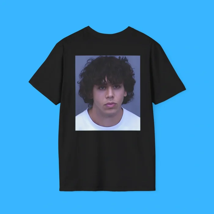 Free Heston Mugshot Black Shirt