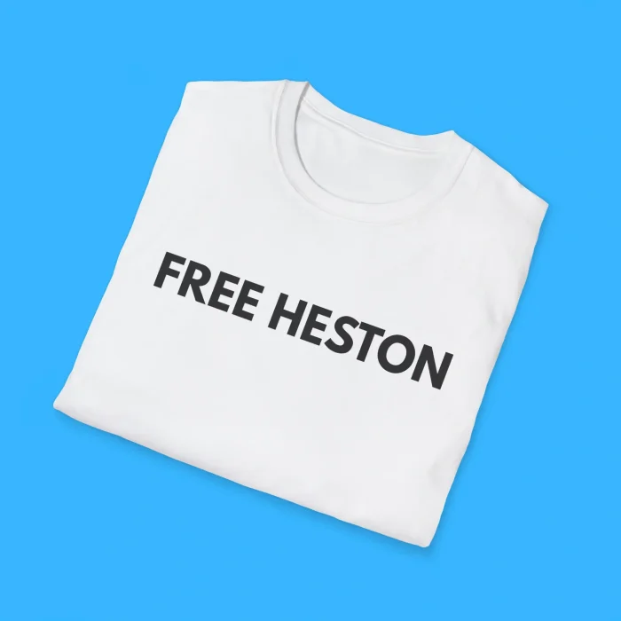 Free Heston Mugshot Shirts