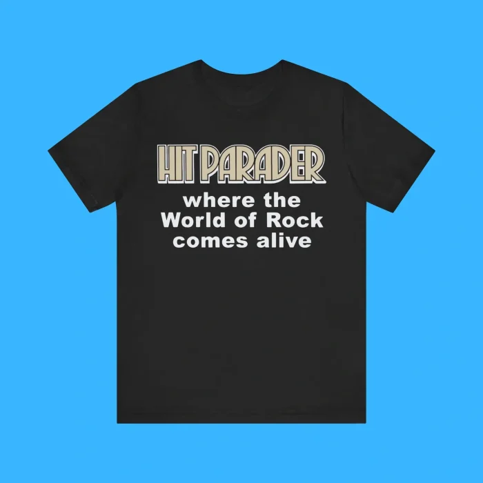 Hit Parader Where The World Of Rock Comes Alive Premium Shirt