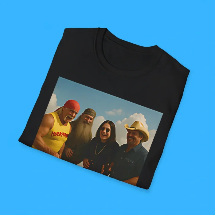 Hulk Hogan Ozzy Osbourne Phil Robertson Toby Keith Shirts