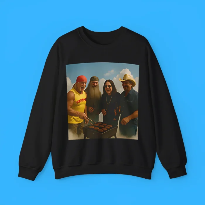 Hulk Hogan Ozzy Osbourne Phil Robertson Toby Keith Sweatshirt
