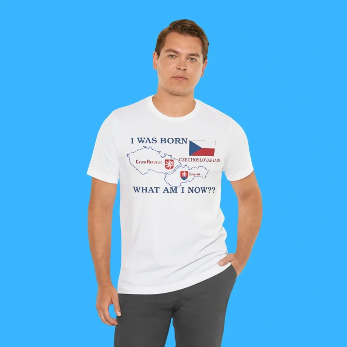 I Was Born What Am I Now Person Shirt