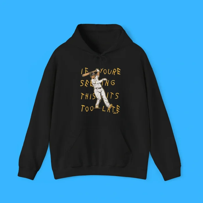 If You’re Seeing This It’s Too Late Hoodie