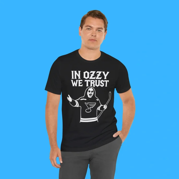 In Ozzy We Trust St. Louis Blues Person Shirt