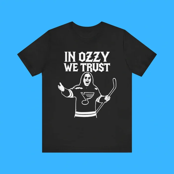 In Ozzy We Trust St. Louis Blues Premium Shirt