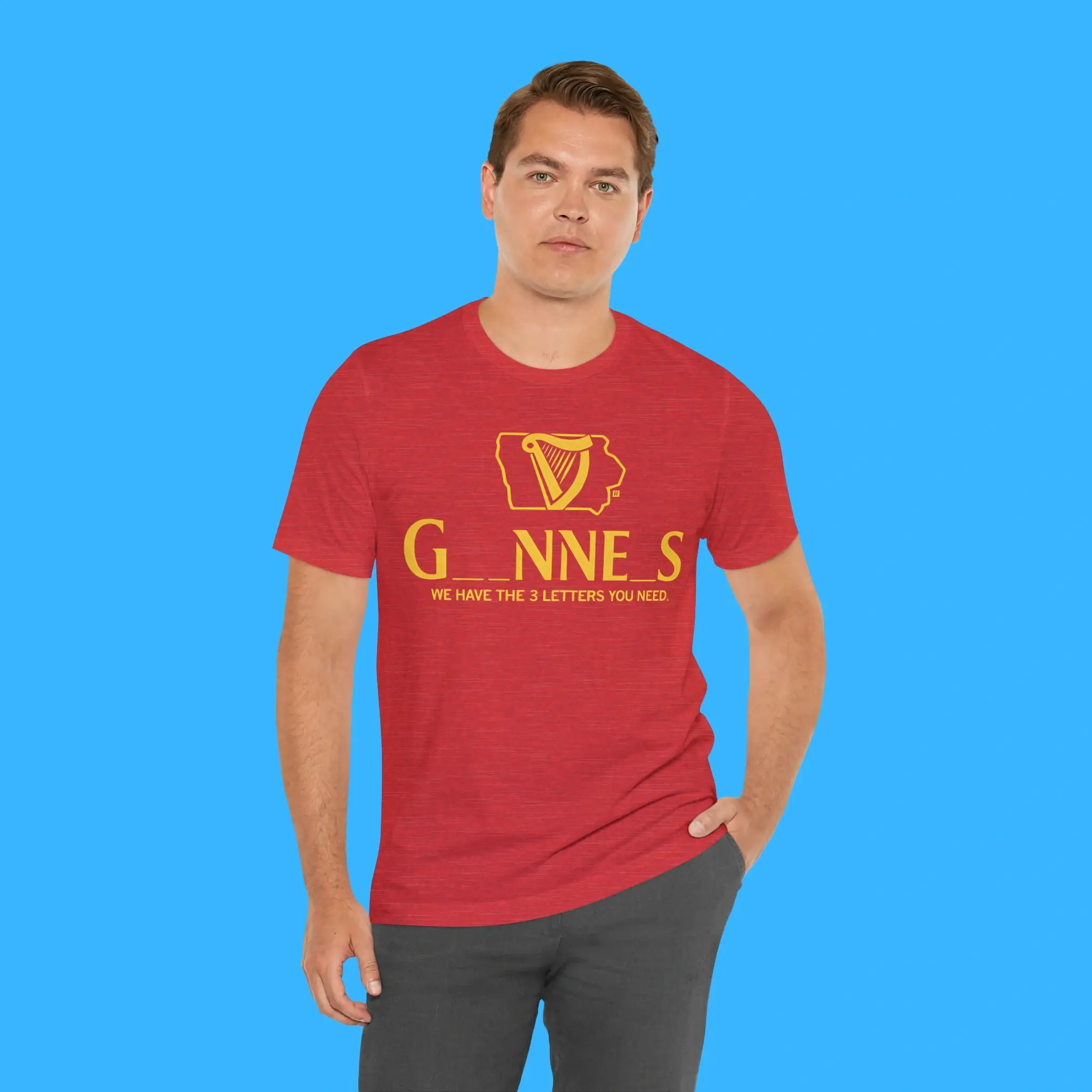 Iowa Guinness We Have The 3 Letters You Need Person Shirt