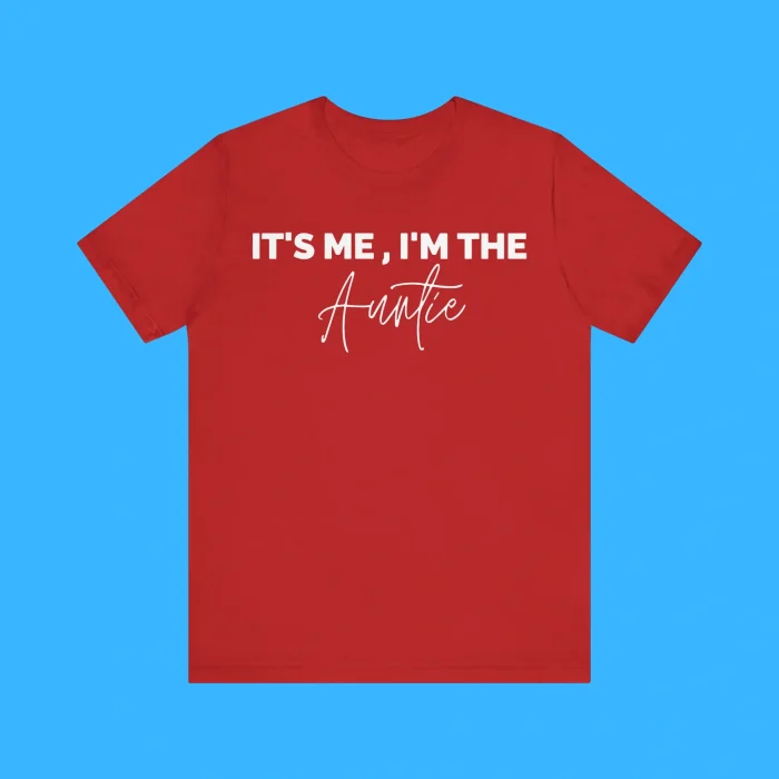 It's Me I'm The Auntie Premium Shirt