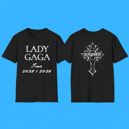 Lady Gaga MAYHEM Ball Cross Shirt