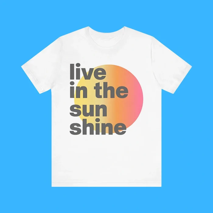Live in the Sunshine Muscle Premium Shirt