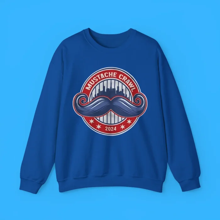 Mustache Crawl 2025 Sweatshirt