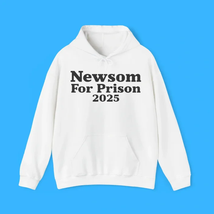 Newsom For Prison 2025 Hoodie
