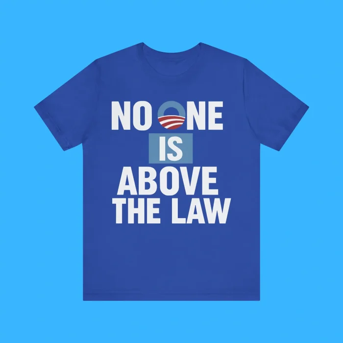 No One Is Above the Law Softstyle Premium Shirt